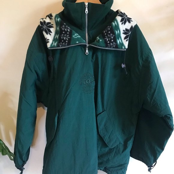 Forest green vintage puffer - Picture 1 of 7
